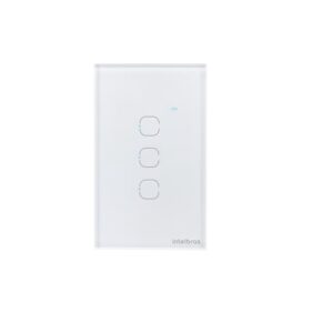 Interruptor Smart Wifi Touch 3 EWS 1003 Branco Intelbras