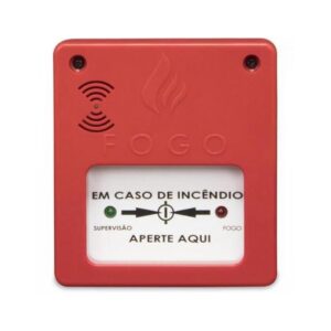 Acionador Manual Com Sirene 12v/24v Convencional - Segurimax