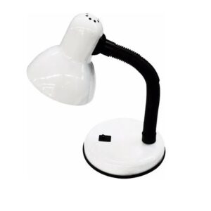 Luminaria De Mesa/abajur Branca - Cads Cor da base:Branco
