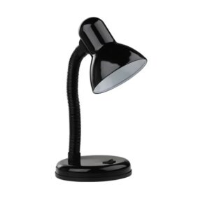 Luminaria De Mesa/abajur Preta - Cads Cor da base:Preto