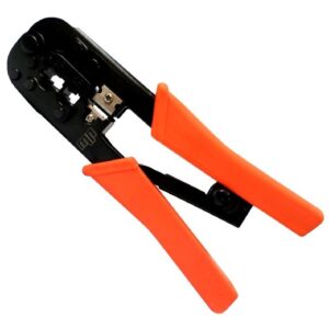 Alicate De Crimpagem Rj11/rj12/rj45 Com Catraca - Interneed