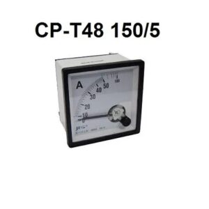 Amperimetro Ferro Movel 48x48 150a/5 Cp-t48 - Jng