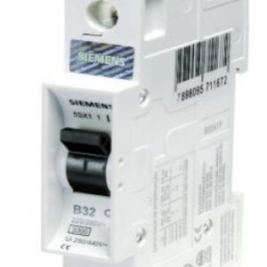 Disjuntor Binopolar 2A Curva C 5SX1 - Siemens