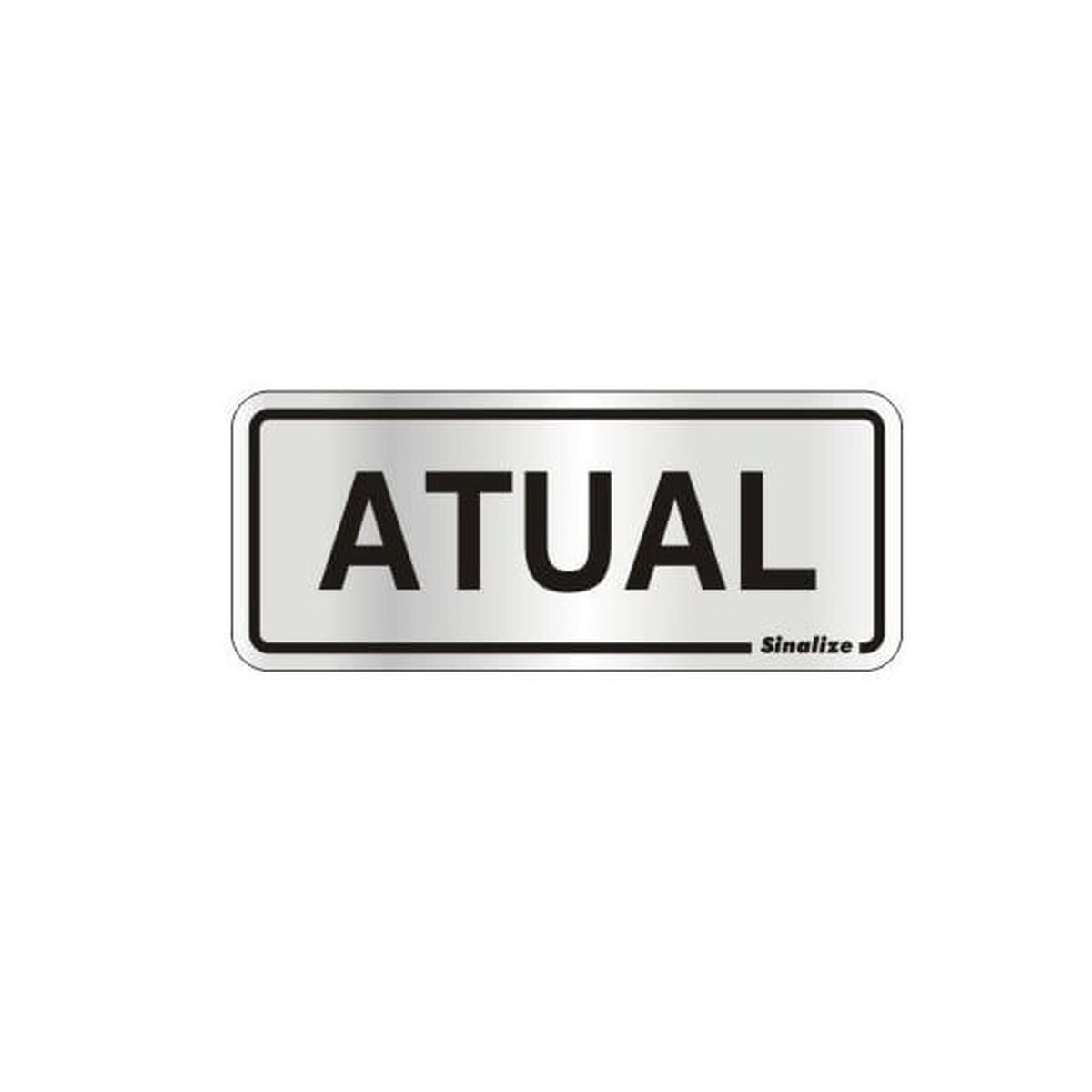 Placa Residencial Atual