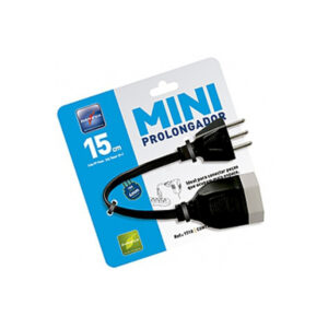 Extensão Prolongador Mini Pp 3x0,75mm 15cm Preta 1710 - Dane