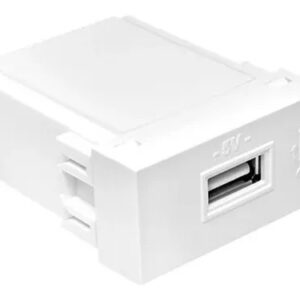 Módulo Tomada Usb Bivolt Branca - 3285 Fame Modulare