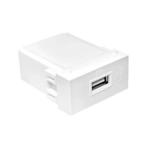 Módulo Tomada Usb Bivolt Branca - 3285 Fame Modulare