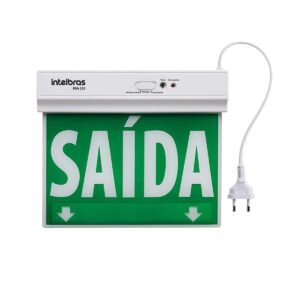 Placa de Sinalização Sempre Acesa Dupla Face PSA225 Intelbra