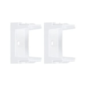 2 Módulo Saída Fio 10mm Branco - 2659 Fame Modulare