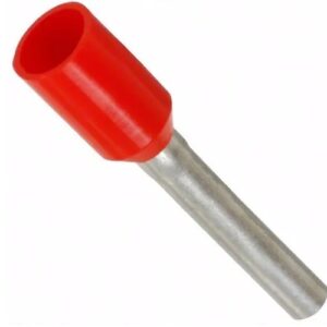 Terminal Tubular Ilhós Pré Isolados De 1mm Vm - 100pçs