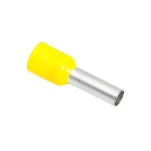 Terminal Tubular Ilhós Pré Isolados De 6mm Am - 100pçs