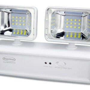 Luz De Emergência/bloco 400lms Bivolt 2 Farol - Segurimax