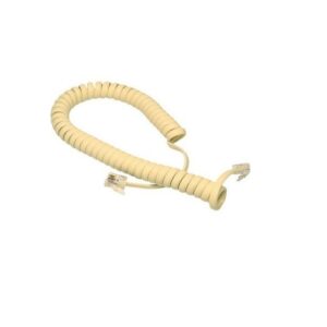 Extensão Para Fax Espiral Plug/Plug 10Mts Marfim