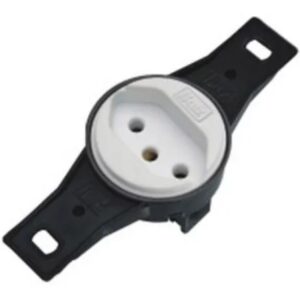 Tomada Com Haste 2p+t 10a Branca - 9894-9 B-lux