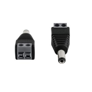 Conector Macho P4 Com Borne Conex1000 10 Peças Intelbras