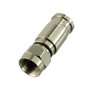 Conector F Compressao RG59 Plast 100 Peças Conectech