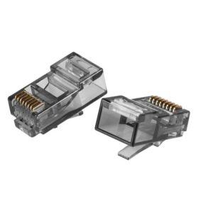 Conector RJ45 Cat6 Conex3000 20 Peças Intelbras