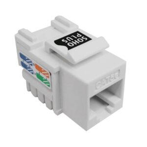 Conector RJ45 Keystone Cat5E Branco Furukawa Soho