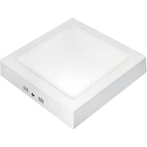 Luminaria Sobrepor Quadrada 24W Branca - Ecolume