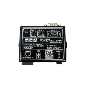 Conversor de Interface Serial IP/USB Nice/Linear