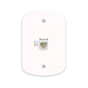 Conjunto 4x2 Tomada Rj45 Branca - 1138 Fame Blanc