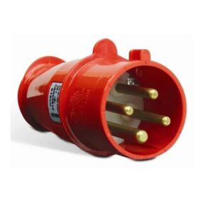 Plug Industrial 2p+t 16a 380v Vermelho N-3079 9h - Steck
