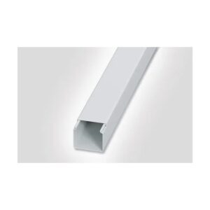 Canaleta Lisa Cinza 80x80mm 2 Metros - Elesys