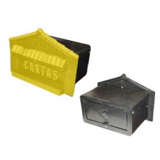 Caixa Para Carta Pvc Amarela 403 - Sanymetal