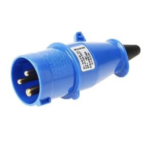 Plug Industrial 2p+t 32a 220v Azul N-3276 6h - Steck