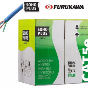 Cabo Cat5e 4p Com 305mts Azul - Furukawa