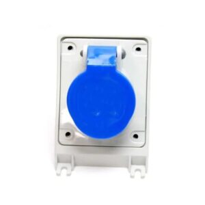 Tomada Sobrepor 2p+t 16a 220v 6h Azul - N-3006 Steck
