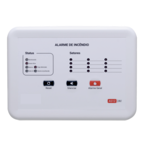 Central De Alarme Convencional 12 Setores Bateria