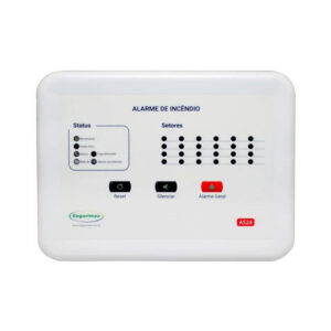 Central De Alarme Convencional 24 Setores Bateria