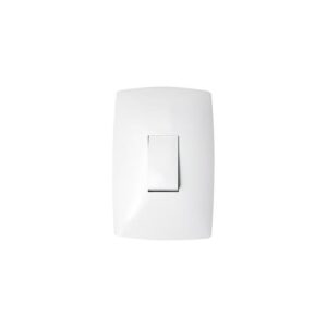 Conjunto 4x2 Interruptor Paralelo Branco - Blux Home