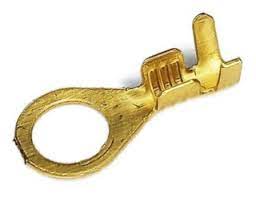 Terminal Para Fio Redondo 4mm Com 20 Sem Isolador - Cofix