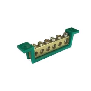 Barramento Terra 6 Terminais Verde Sbt6 - Steck