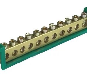 Barramento Terra 11 Terminais Verde Sbt11 - Steck