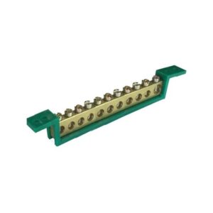 Barramento Terra 11 Terminais Verde Sbt11 - Steck