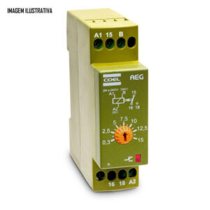 Temporizador Aeg 3m 94/242vca/24vca/vcc - Coel