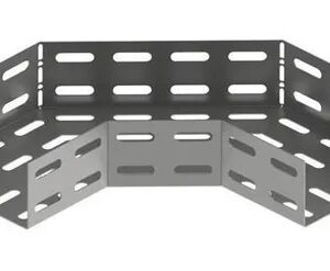 Curva Horizontal Perfurada 90° 75x50mm Para Eletrocalha