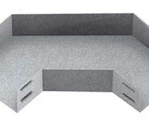 Curva Horizontal Lisa Para Eletrocalha 100x50mm