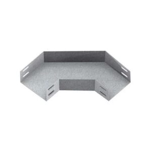 Curva Horizontal Lisa Galvanizada A Fogo 75x50mm