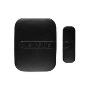Sensor Magnetico Sem Fio XAS Light Black Intelbras