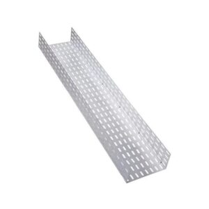 Eletrocalha Aço Inox Perfurada 75x50mm Chapa 18 - 3 Metros