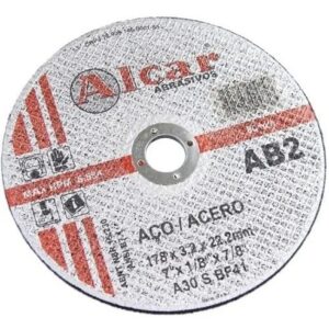 DISCO ALCAR FERRO 10 5/8 2 TELAS