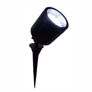 Espeto Para Jardim Com Led Branco Bivolt - Dni Cor da luz:Branco-frio/Preto;Voltagem:110V/220V