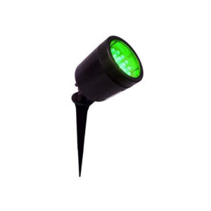 Espeto Para Jardim Com Led Verde Bivolt - Dni Cor da luz:Verde/Preto;Voltagem:110V/220V