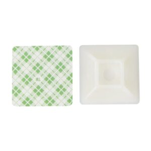 Fixadores Autoadesivo 28mmx28mm Com 100 - Dutoplast