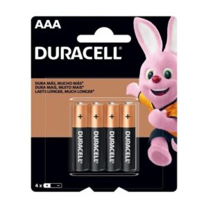 Pilha Palito AAA Com 4 - Duracell