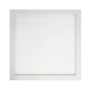 Painel de LED Sobrepor Quadrado 30W Amarelo Bivolt 40x40cm